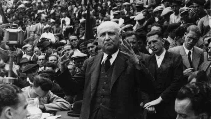 El socialista Largo Caballero defendió la violencia como herramienta política.