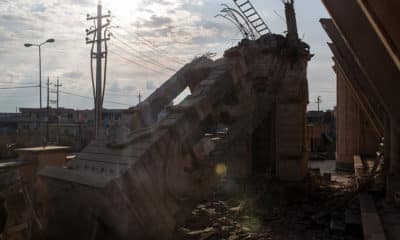 Según la World Watch List 2018, los cristianos de Irak –el octavo peor país del mundo para ser cristiano– experimentan una "persecución extrema", y no sólo por parte de los "extremistas". En la imagen (Chris McGrath/Getty Images), una iglesia calcinada en la localidad predominantemente cristiana de Qaraqosh.