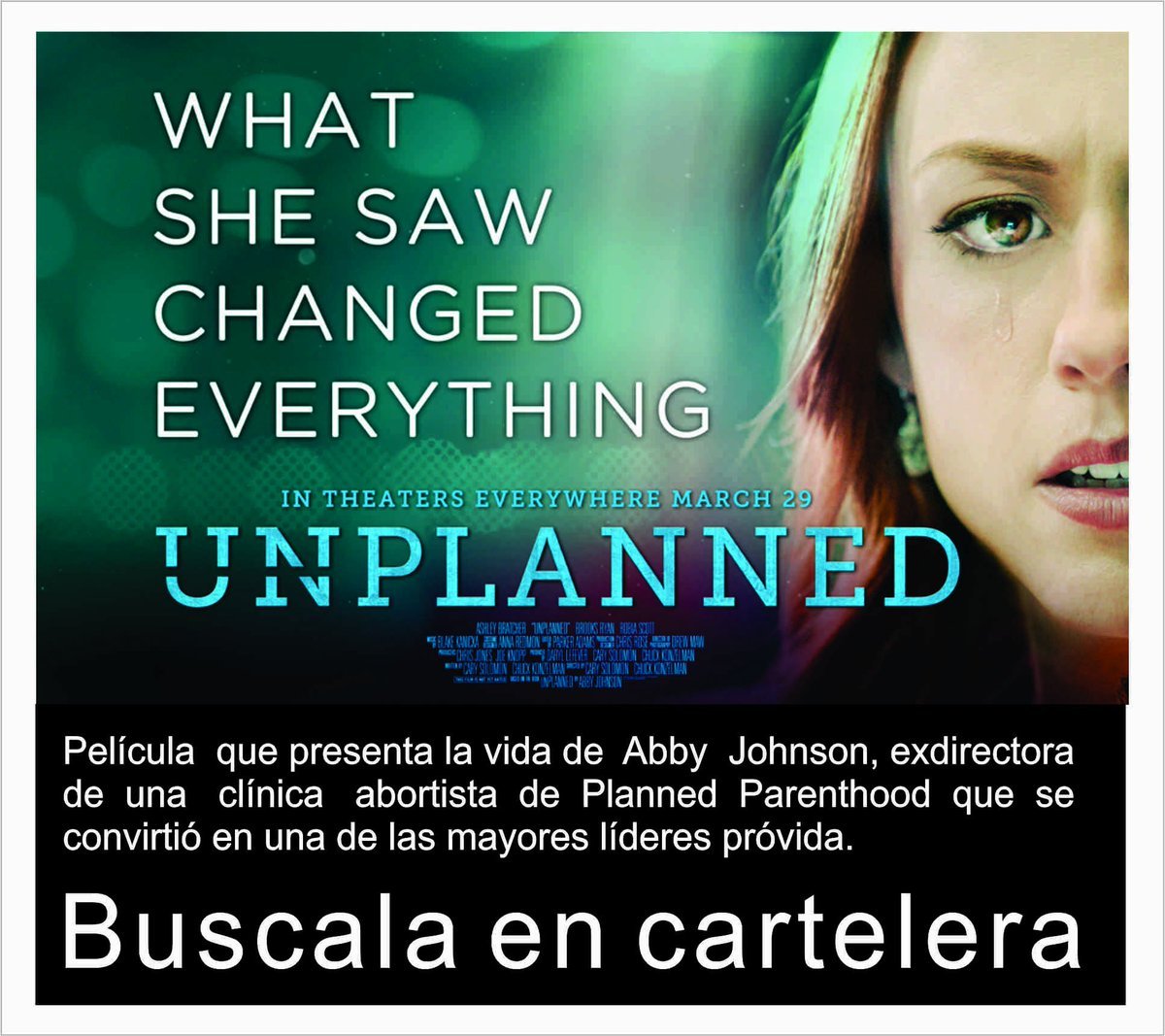 unplaneed y aby jhonson