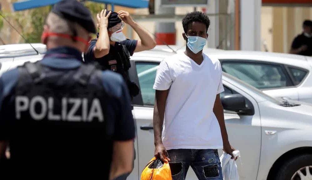 inmigrante ilegal negro