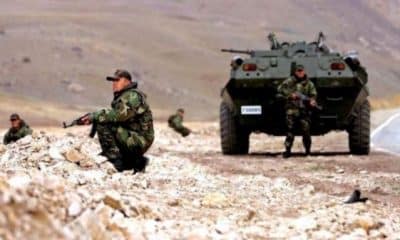 El ejército turco ataca a los cristianos