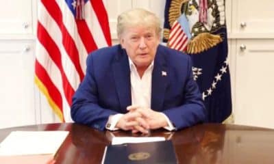 El presidente Donald Trump publicó un video sobre su estado de salud el 3 de octubre por la noche, después que le diagnosticaran el virus del PCCh. (Casa Blanca/Donald Trump Twitter)