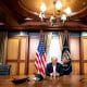 Donald Trump desde el hospital Walter Reed
