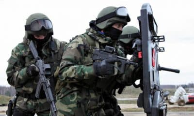 604º Centro de Propósito Especial de Tropas Internas. Rusia. 25 de octubre de 2012 (Vitaly V. Kuzmin/CC BY-SA 4.0)