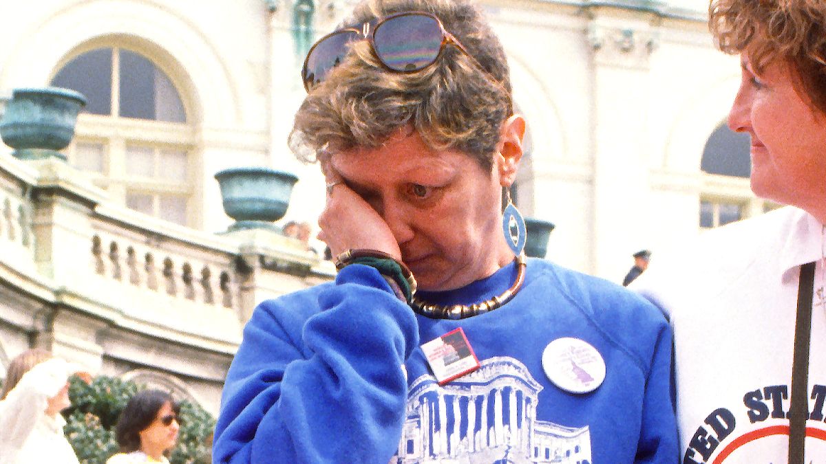 Norma Leah McCorvey, alias "Jane Roe", la mujer que con su testimonio falso y el trabajo de dos abogadas sin escrúpulos, abrió la puerta a 65 millones de abortos en Estados Unidos desde 1973 (Ron Sachs / CNP/Sipa USA)