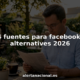 Un hombre explora desde casa diferentes opciones para sustituir Facebook.