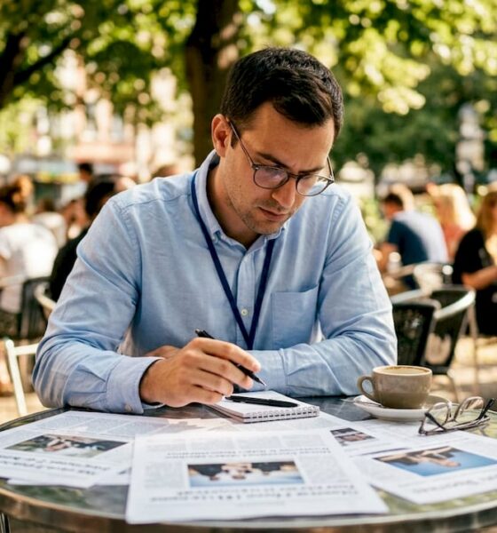Especialista analizando la cobertura informativa en medios impresos